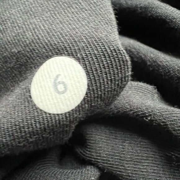 Lululemon Scuba Hoodie III Stretch French Terry Black Size 6 - Picture 5 of 5